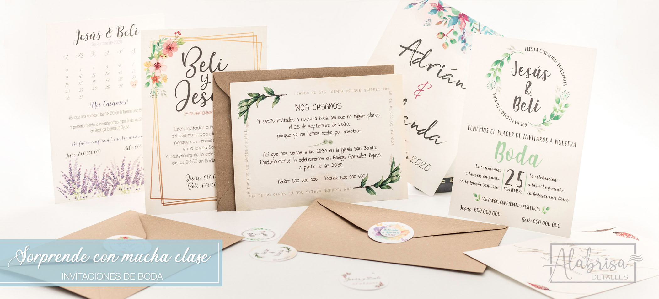Invitaciones para bodas